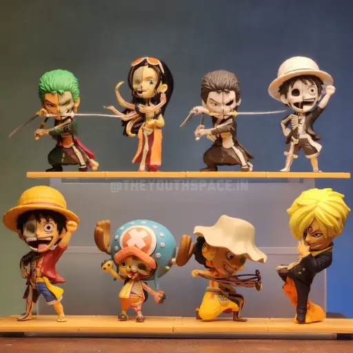 one piece characters group of 8